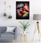 Preview: Diamond Painting Bunte Lippen wo sich Küssen